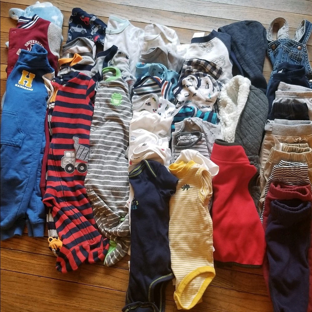 Boys 3-6 month assorted bundle!!